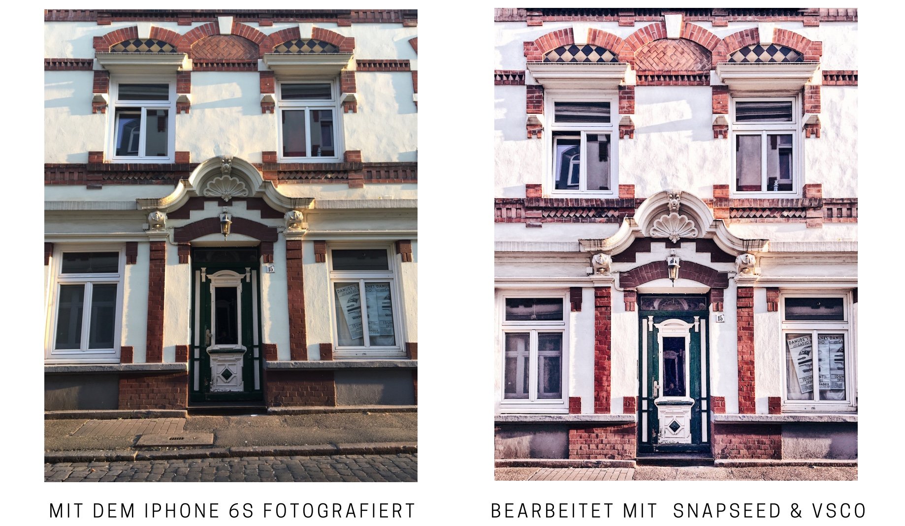 Fotografieren mit dem Smartphone: Begradien von Architektur