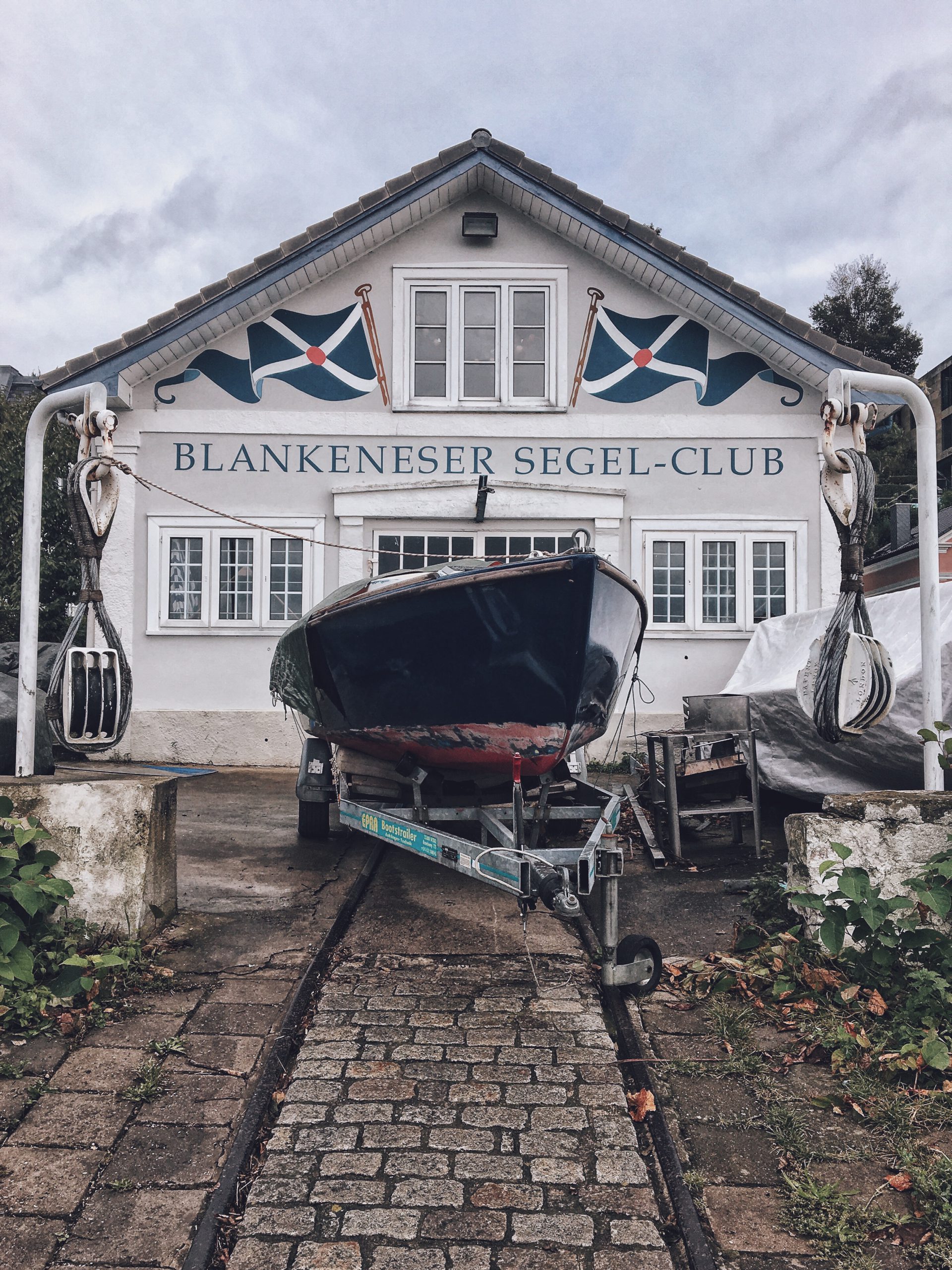 Blankeneser Segelclub in der Nähe des Treppenviertels (Hamburg)