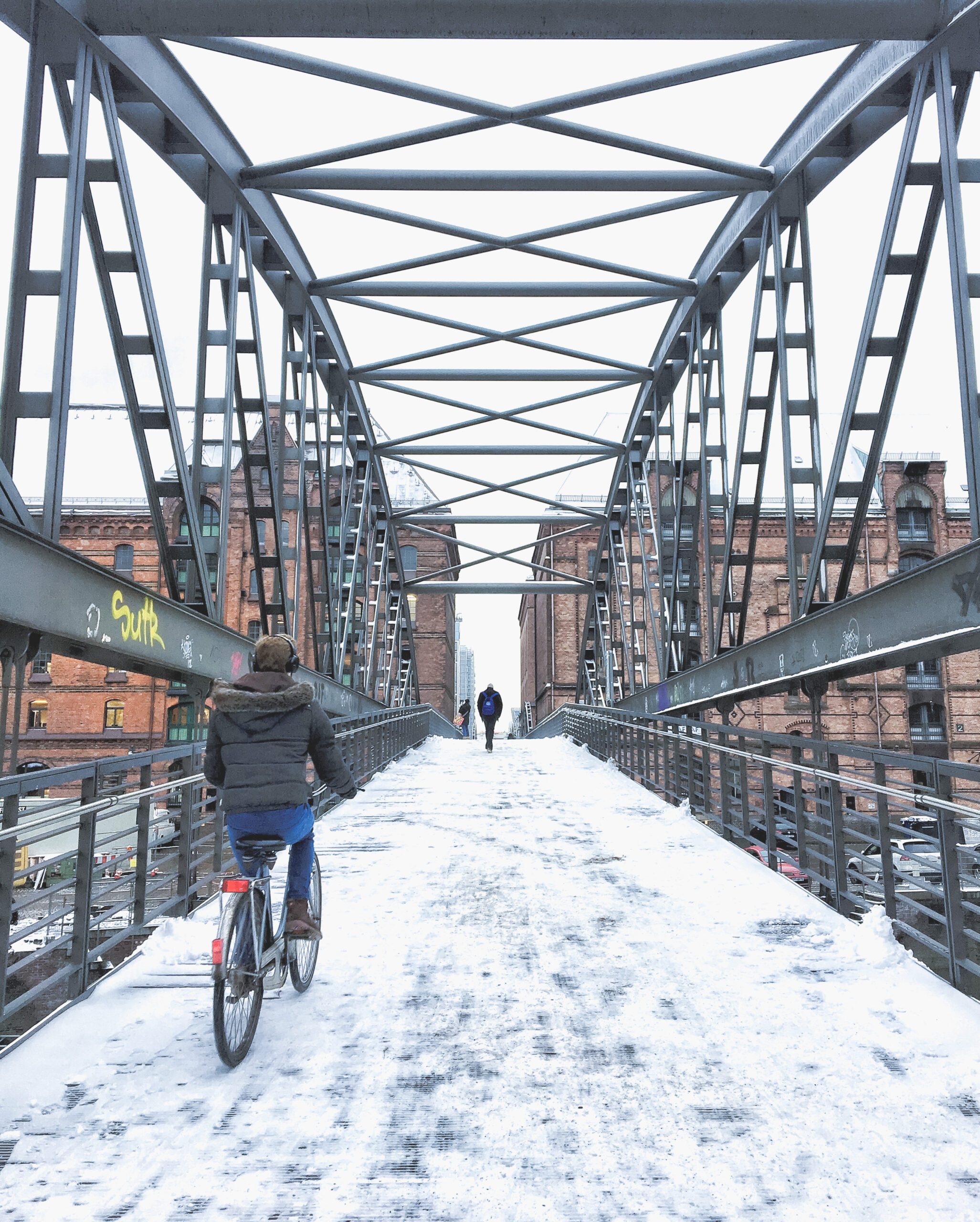 Fototipps für Hamburg im Winter: Der Kibbelsteg