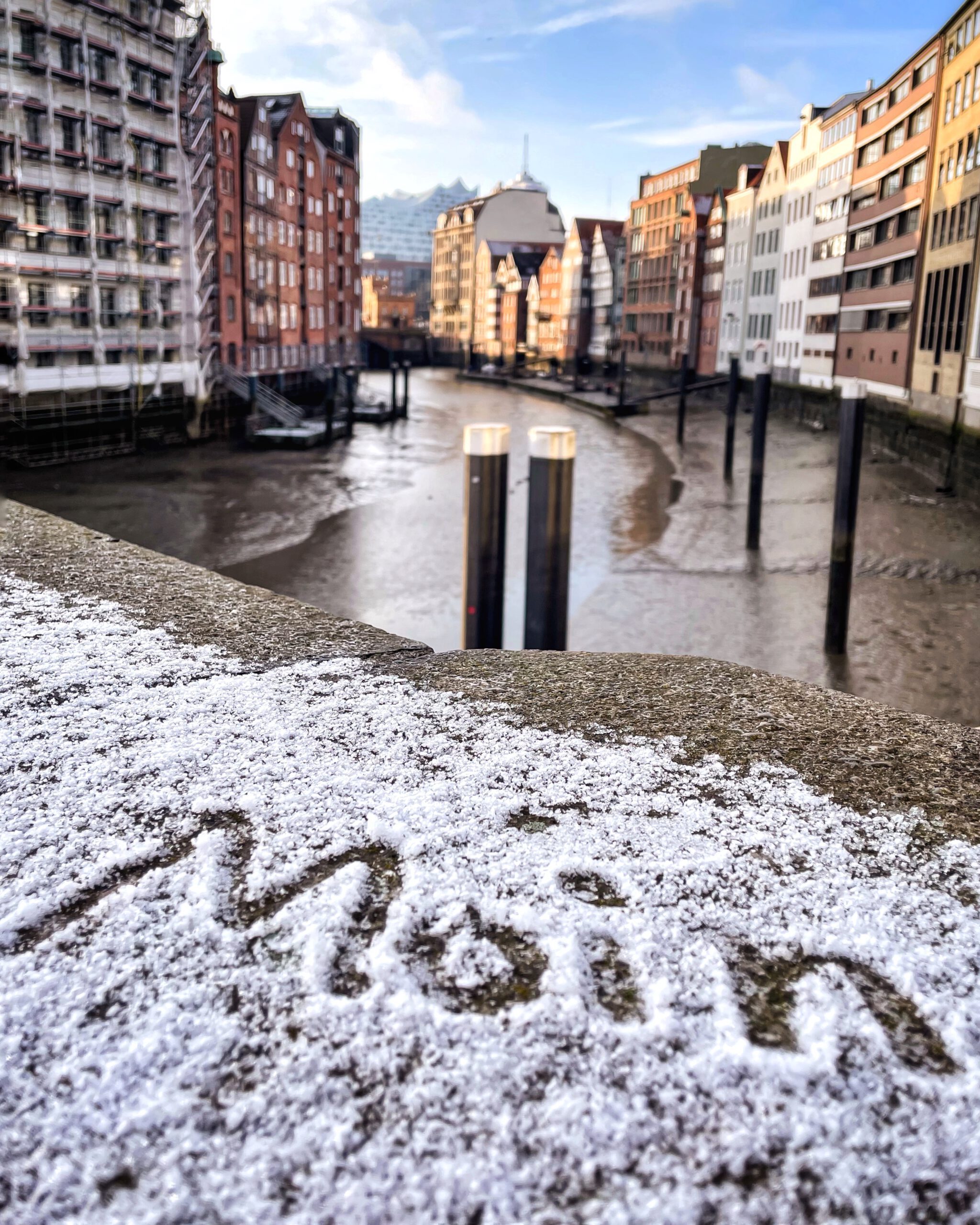Winter in Hamburg: Fototipps für Hamburg im Winter am Nikolaifleet