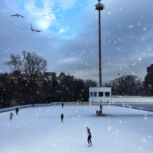 EisArena Hamburg: Eislaufen in Planten un Blomen