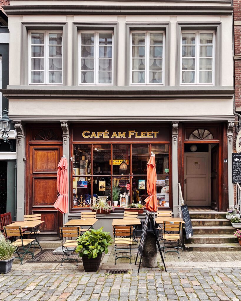Café am Fleet (früher Kolonialwarenladen, Deichstraße Hamburg)