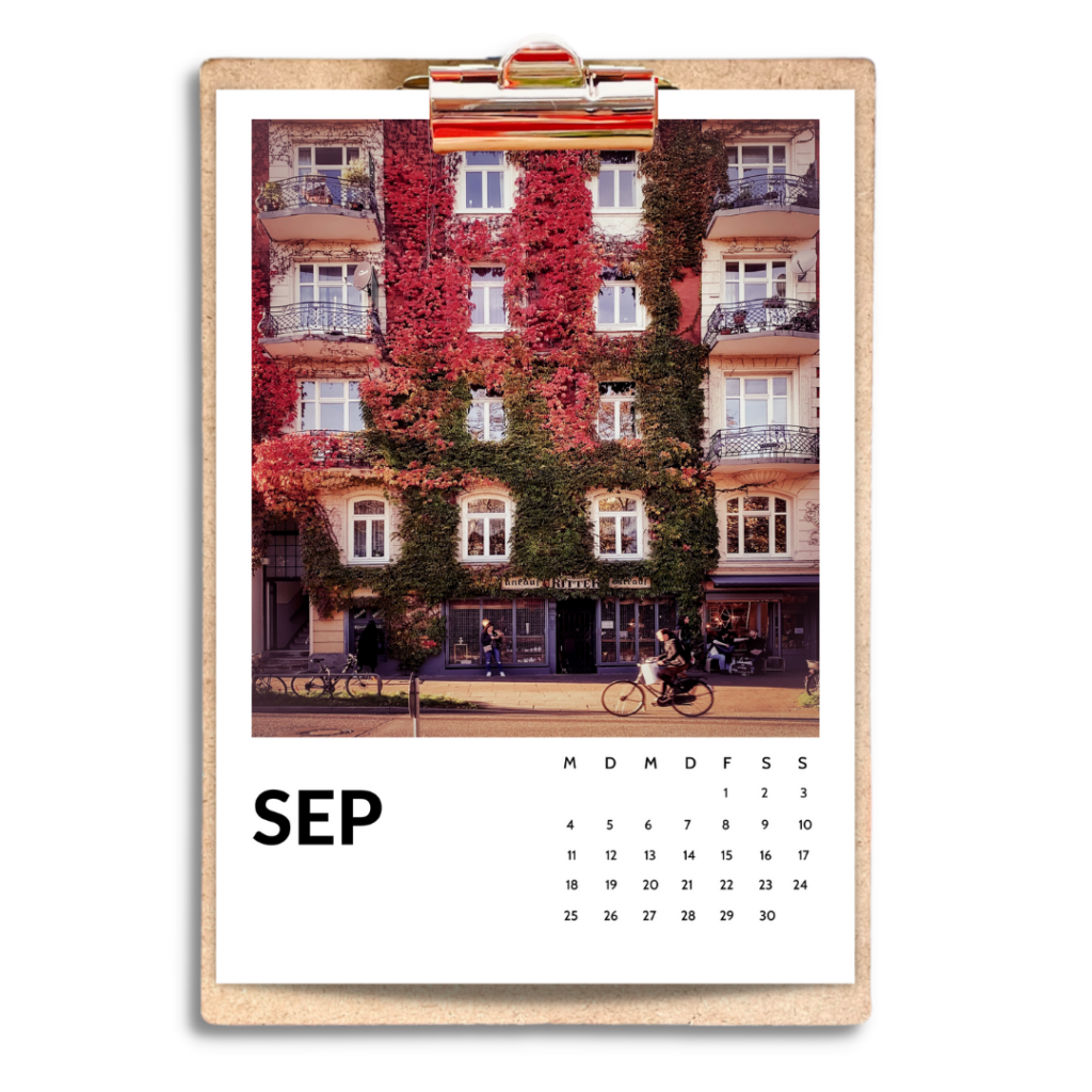 Hamburg Kalender 2023 von Frau Elbville Turmweg